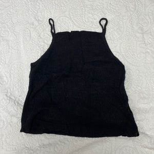 Square neck crop top